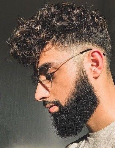 آرایشگاه آقایان برای فر مو